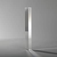 Followsun 6&quot--15cm Vidrio óptico Prisma Triangular Espectro de Luz para Enseñanza de Física and Rainbow Photography y…